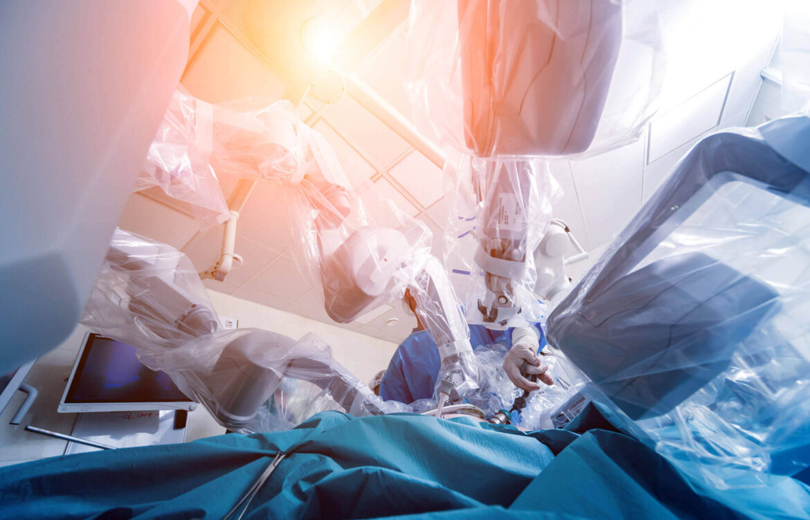 The rise of surgical robots is another of the big trends in healthcare technology for 2024